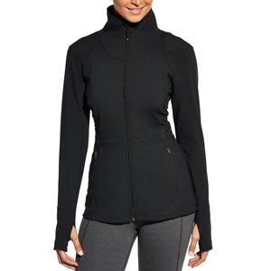 CALIA Black Core Fitness Zip Athletic Yoga Jacket